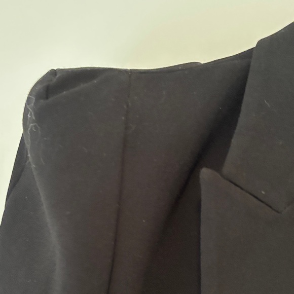 Zara Women's Classic Black Blazer with Gold Accents - Picture 3 of 7